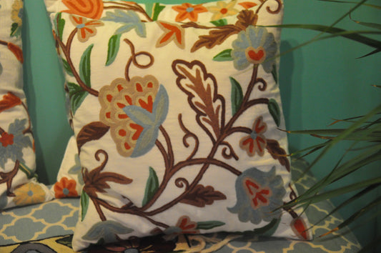 Crewel Cushion