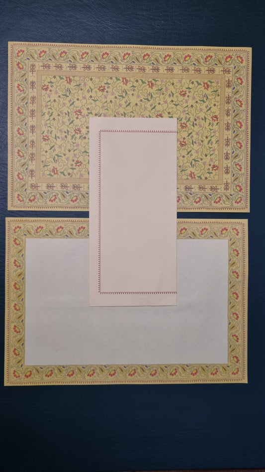 Kantha Weave Letter writing paper