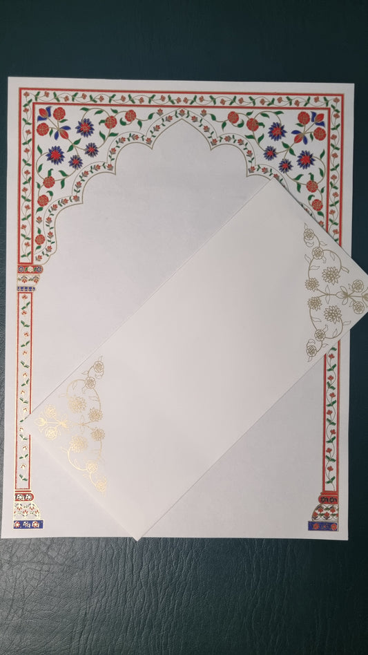 Taj Mahal Letter writing paper
