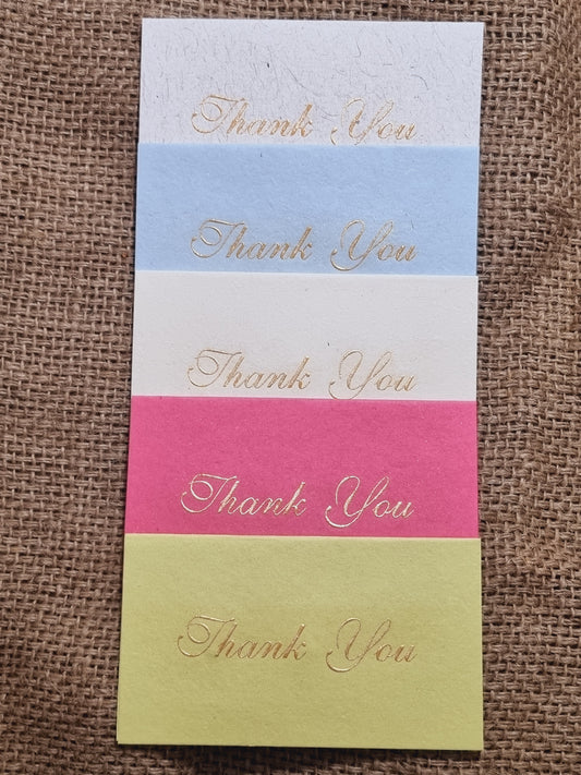 Thank You Cards – 10 Assorted + Embossed